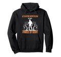Attacking Midfielder Day Zombie Night Hoodie - Graphic Print Men Women