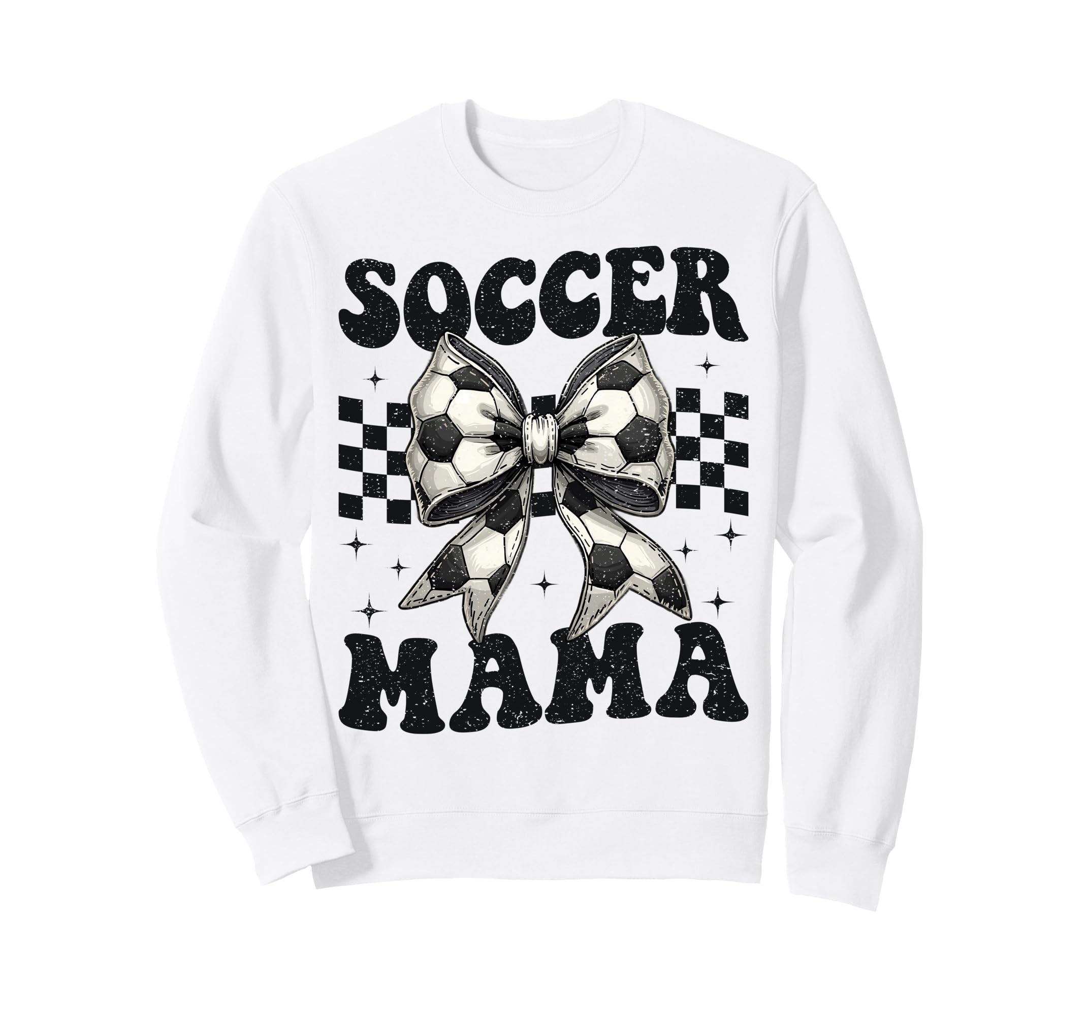 Soccer Mama Funny Coquette Bow Mom Sweatshirt - Streetwear Style Men Women