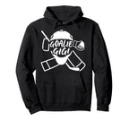 Ice Hockey Goalie Gigi Hockey Keeper Hoodie - Graphic Print for Adults