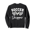 Soccer Skipper Matching Family Sweatshirt - Casual Everyday Wear Men Women