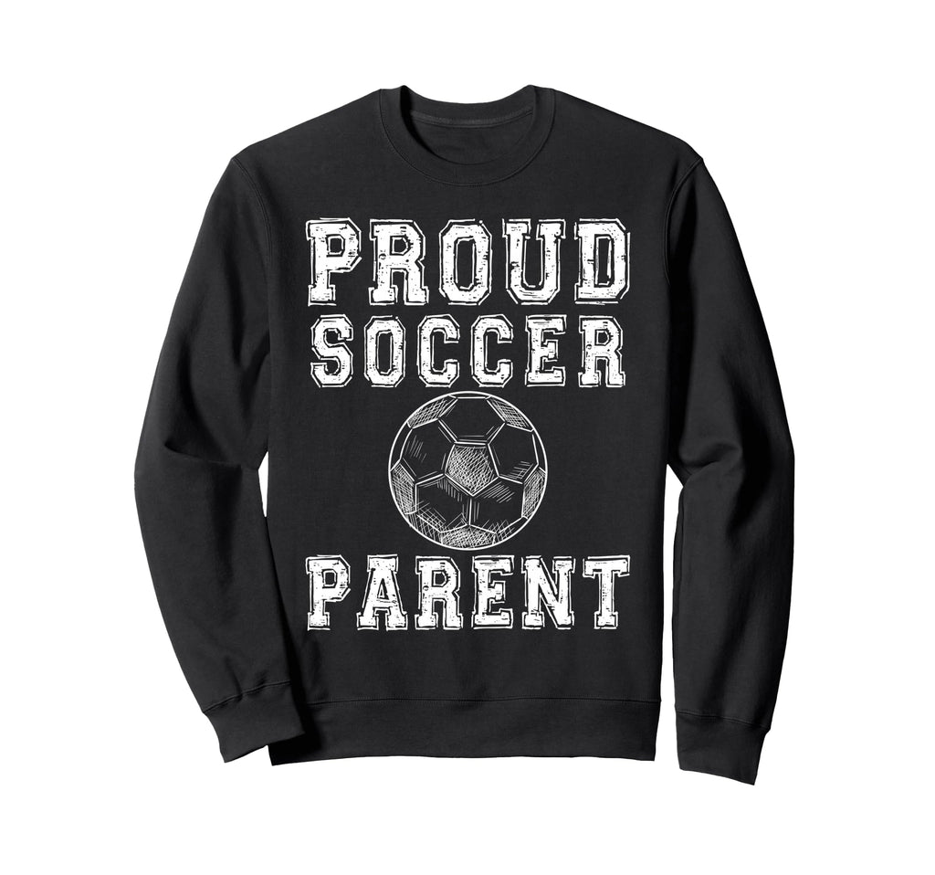 Proud Soccer Parent Game Day Sweatshirt - Custom Art Print for Adults