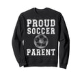 Proud Soccer Parent Game Day Sweatshirt - Custom Art Print for Adults