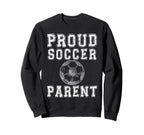 Proud Soccer Parent Game Day Sweatshirt - Custom Art Print for Adults