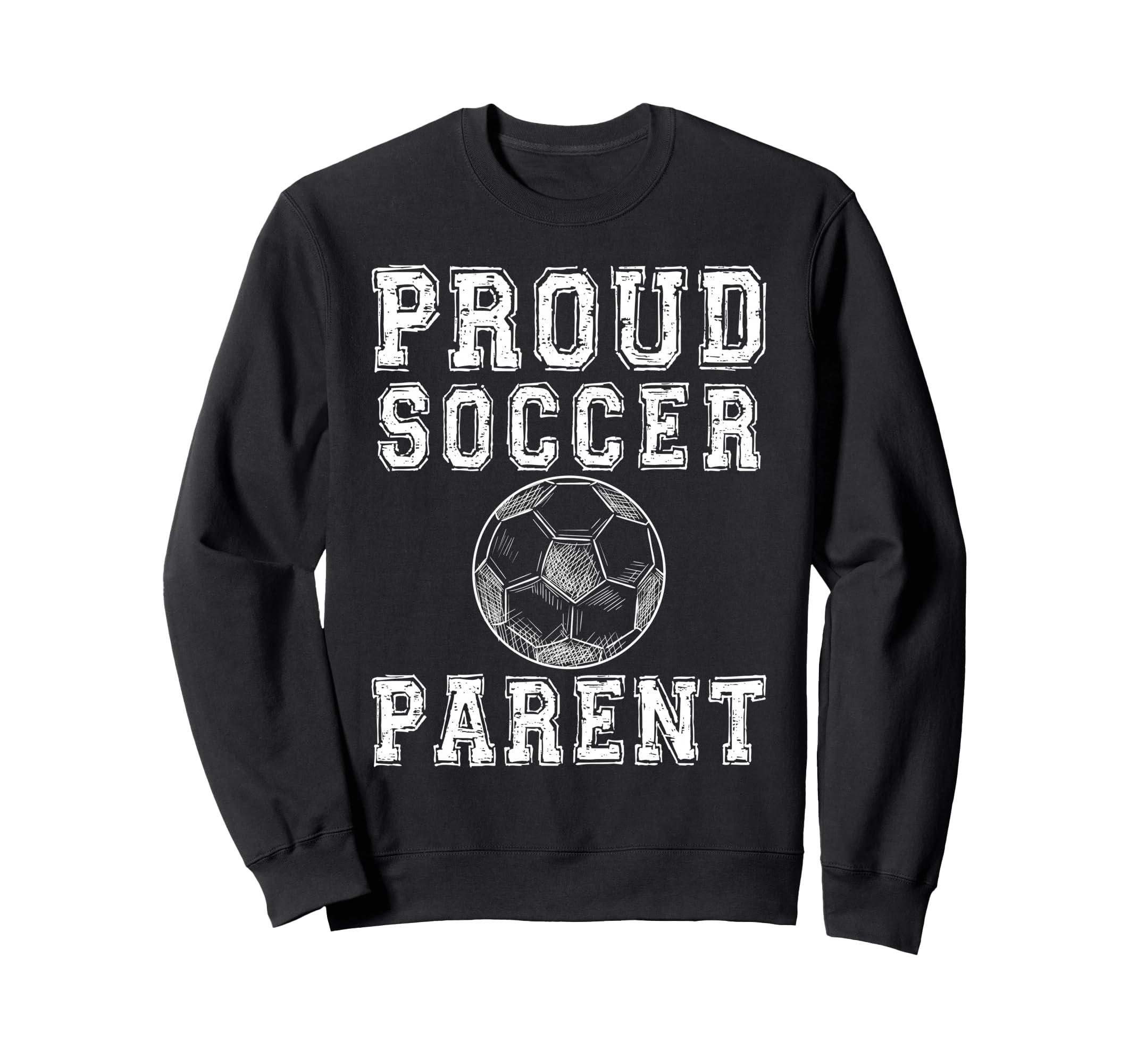 Proud Soccer Parent Game Day Sweatshirt - Custom Art Print for Adults