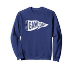 Pennant Flag Game Day Inspired Sweatshirt - Unique Graphic Men Women
