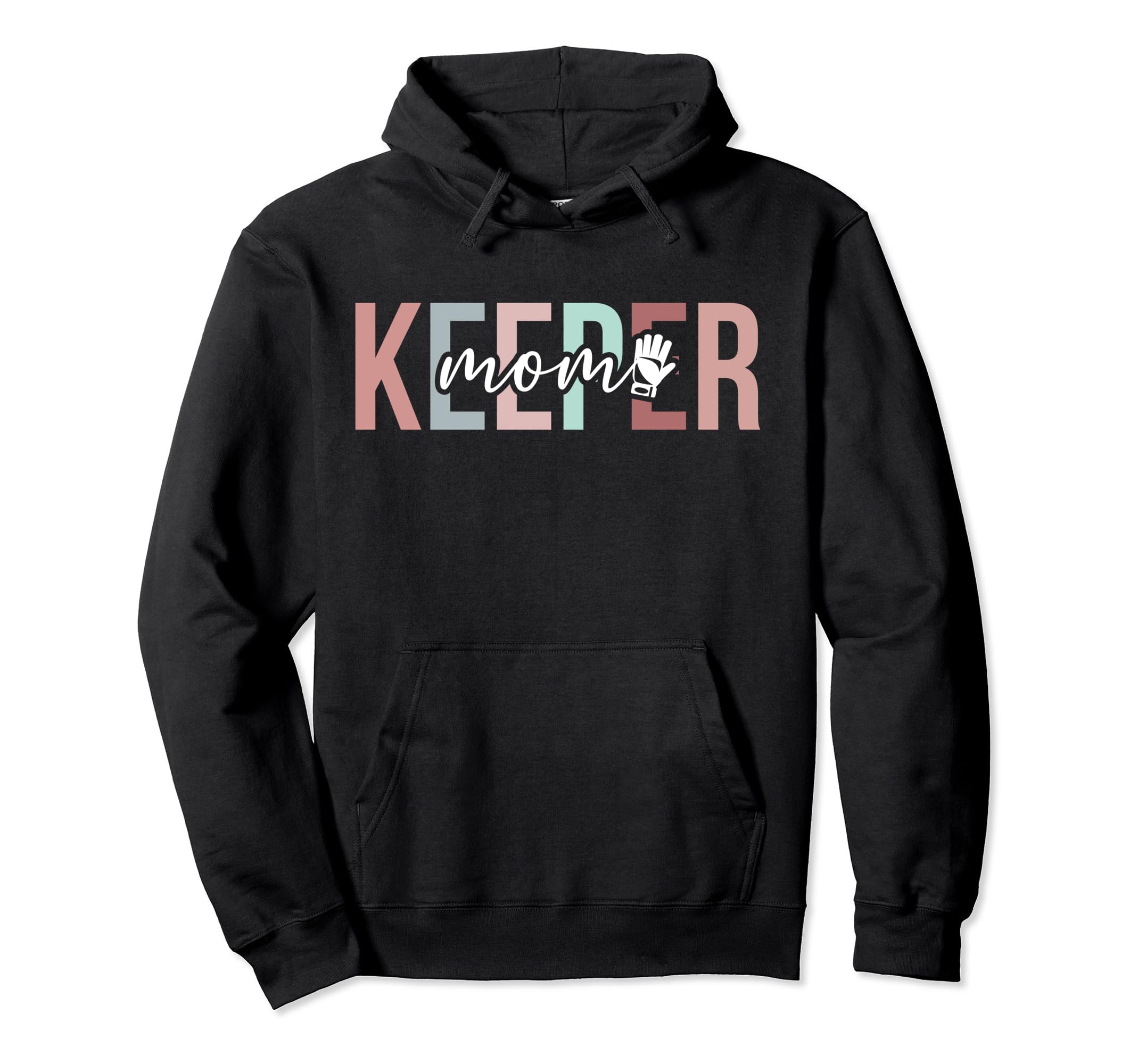 Boho Soccer Keeper Mom Soccer Goalkeeper Hoodie - Unique Graphic Unisex
