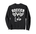 Soccer Lolo Matching Family Soccer Sweatshirt - Unique Graphic Men Women