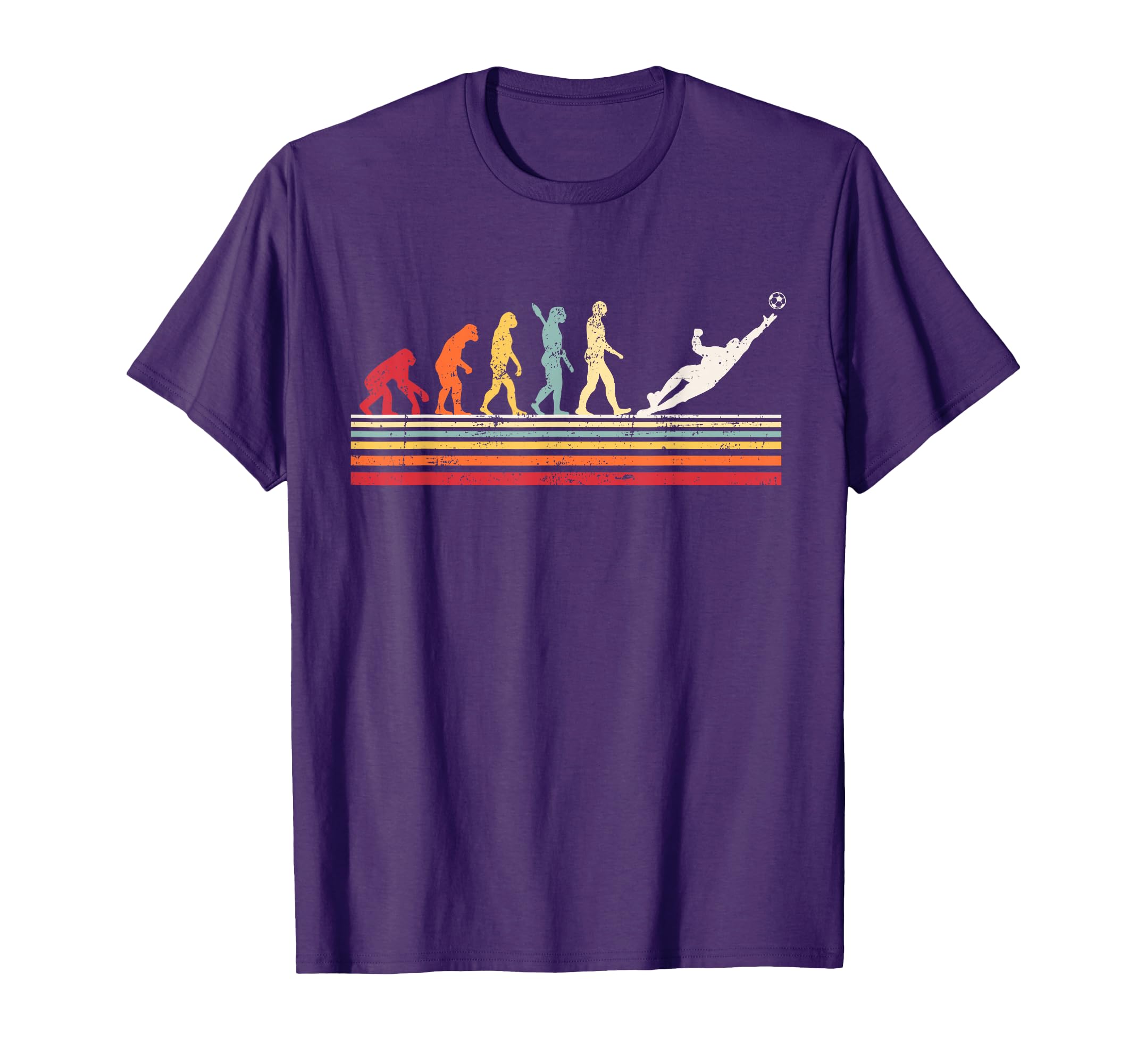 Funny Goalkeeper Football Evolution T-Shirt - Streetwear Style Unisex