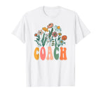Groovy Floral Coach Wildflower Tees T-Shirt - Streetwear Style Unisex