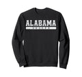 Alabama Soccer White Text Sweatshirt - Streetwear Style Unisex