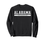 Alabama Soccer White Text Sweatshirt - Streetwear Style Unisex