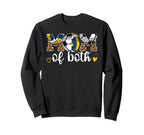 Mom Both Leopard Soccer Volleyball Sweatshirt - Novelty Apparel Men Women