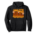 Proud Soccer Mom Flowers Hoodie - Fun Novelty Design Men Women