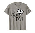 Soccer Dad Grandpa Gift T-Shirt - Minimalist Print for Adults
