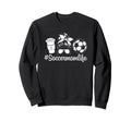 Soccermomlife Proud Game Day Sweatshirt - Novelty Apparel for Adults