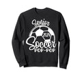 Senior Soccer Pop Pop 2024 Class 2024 Sweatshirt - Unique Graphic Unisex