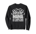 Soccer Mama Definition Soccer Mom Soccer Sweatshirt - Graphic Print Unisex