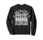 Soccer Mama Definition Soccer Mom Soccer Sweatshirt - Graphic Print Unisex