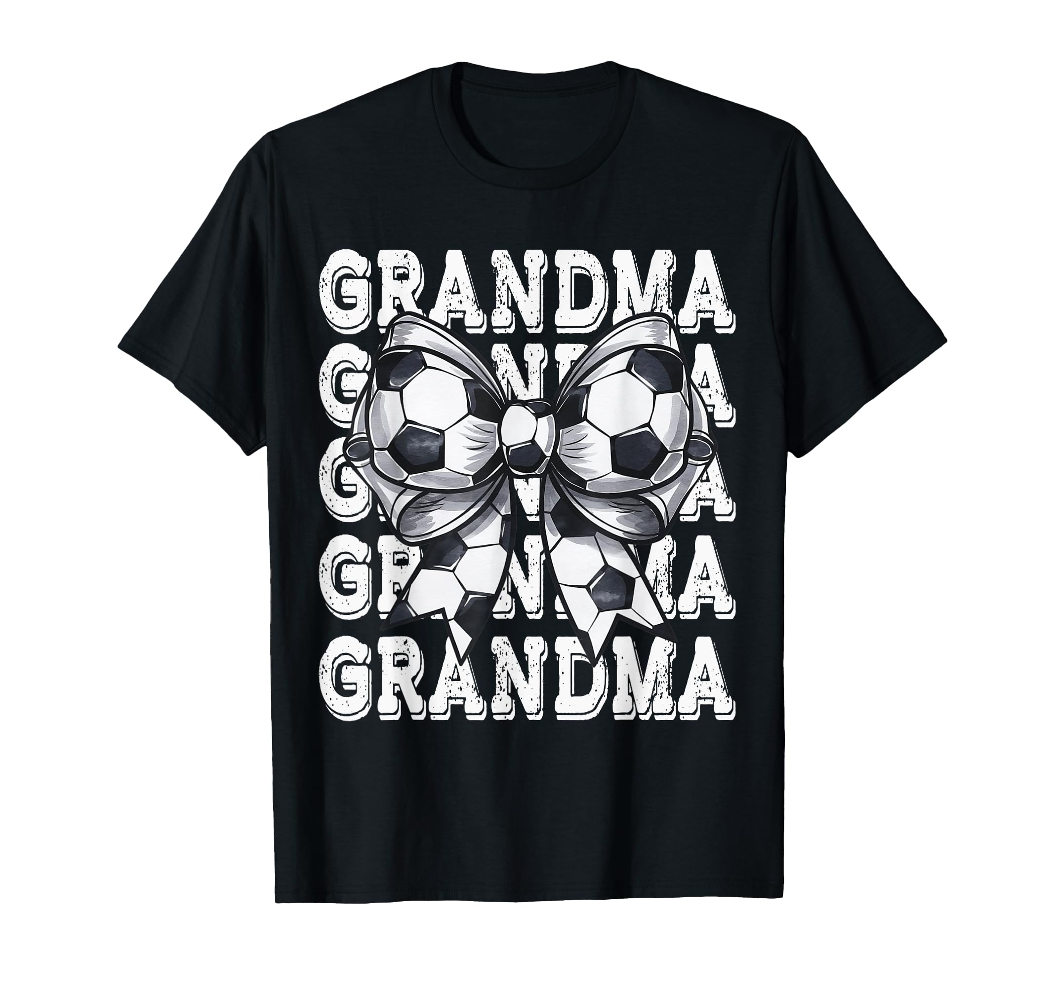 Coquette Soccer Grandma Matching T-Shirt - Custom Art Print Men Women