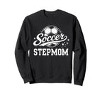 Soccer Stepmom Family Matching Soccer Sweatshirt - Unique Graphic Unisex