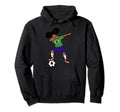 Brazilian Soccer Dabbing Hoodie - Trendy Graphic Men Women