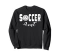 Soccer Aunt Game Day Soccer Lovers Sweatshirt - Trendy Graphic Unisex