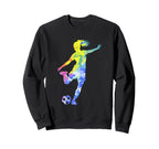 Sport Game Colorful Football Sweatshirt - Novelty Apparel Men Women