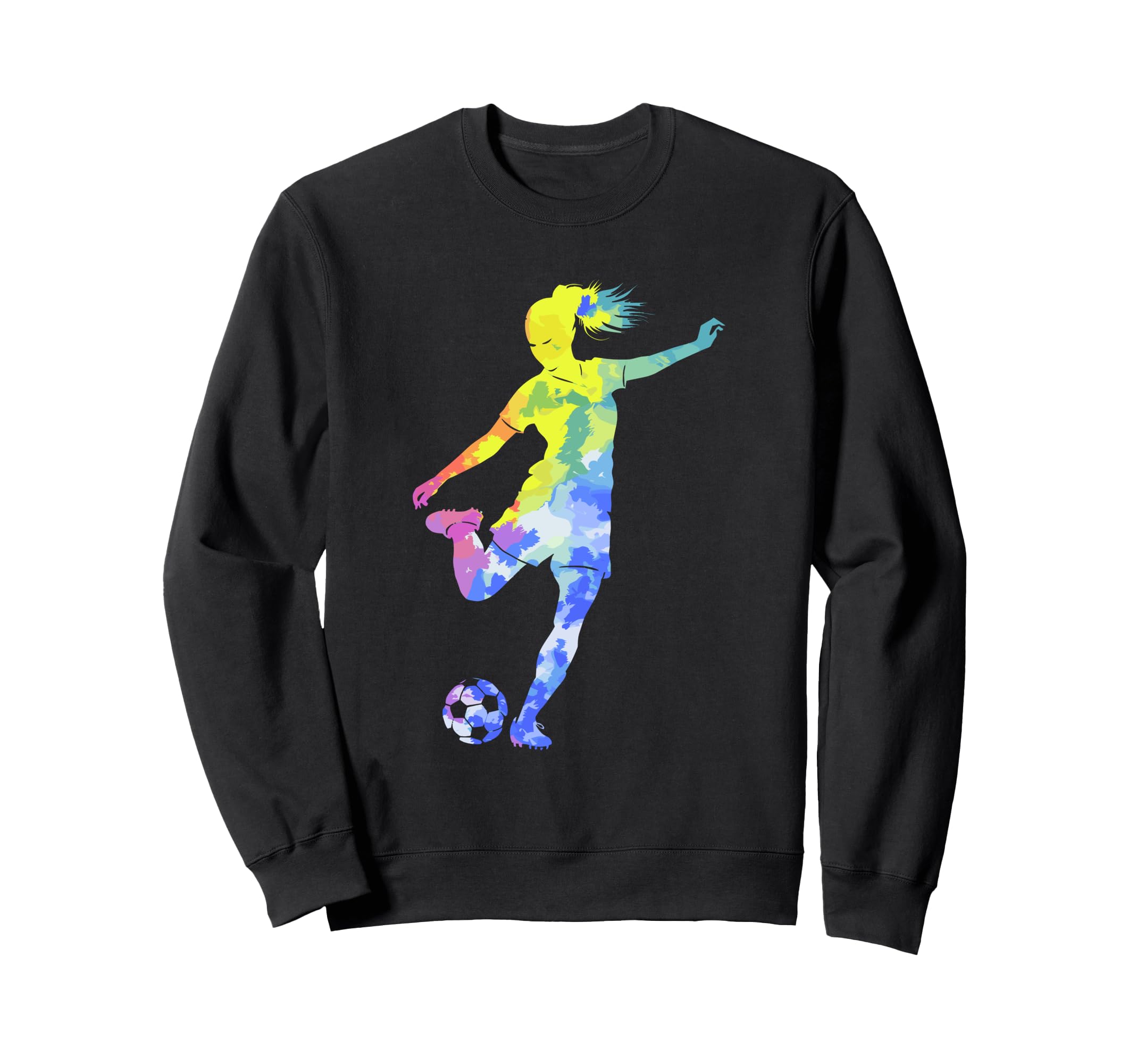Sport Game Colorful Football Sweatshirt - Novelty Apparel Men Women