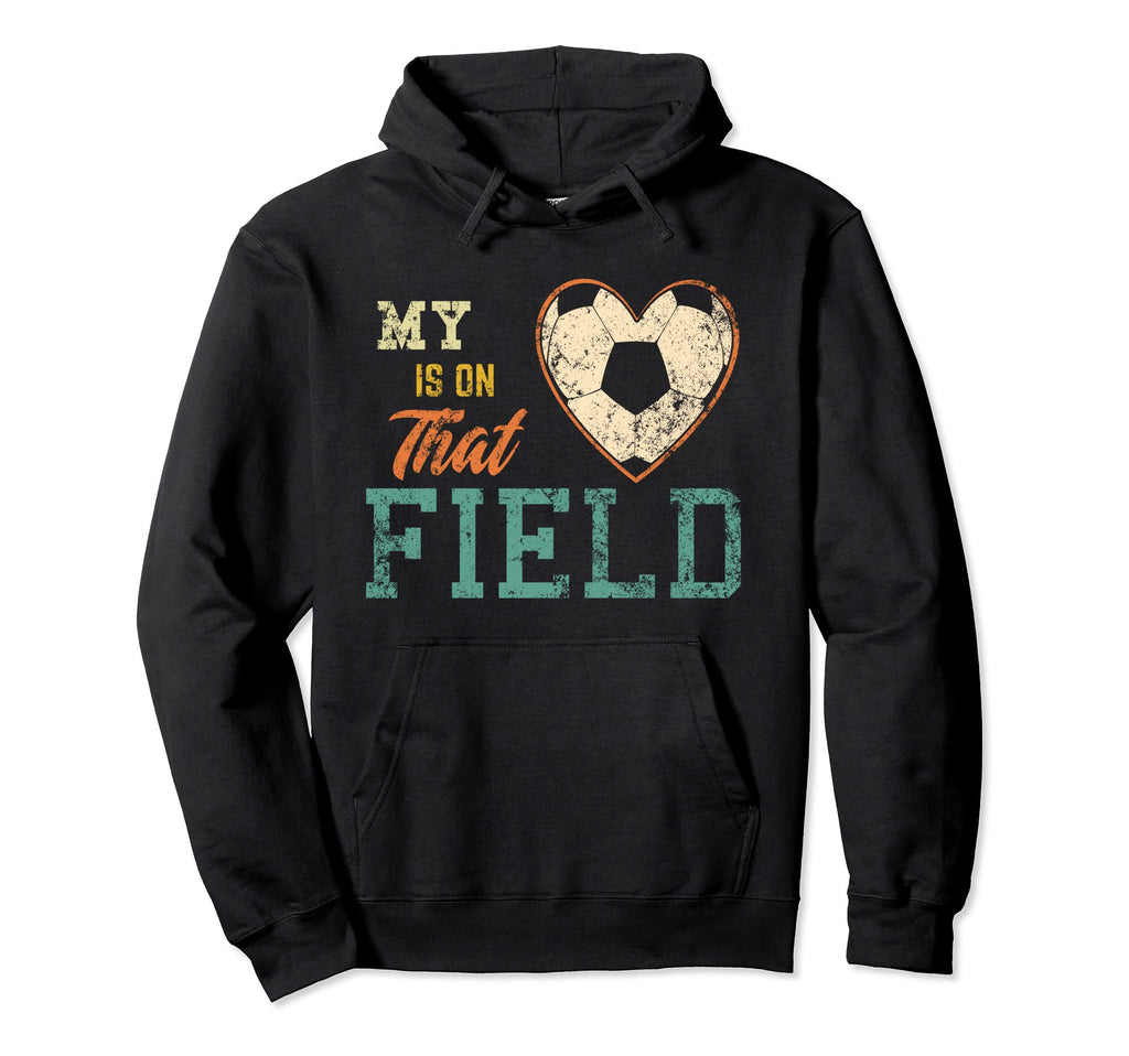 My Heart Is That Field Soccer Moms Hoodie - Aesthetic Graphic Men Women
