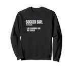 Soccer Definition Funny Soccer Sweatshirt - Unique Graphic for Adults