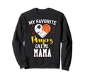 My Favorite Players Baseball Sweatshirt - Aesthetic Graphic for Adults