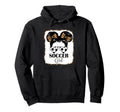 Soccer Bleached Leopard Soccer Lover Hoodie - Aesthetic Graphic Men Women