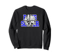 Rams Soccer Mom Game Day Mascot Sweatshirt - Casual Everyday Wear Unisex