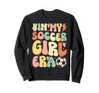 My Soccer Era Sports Team Ball Gift Sweatshirt - Trendy Graphic for Adults