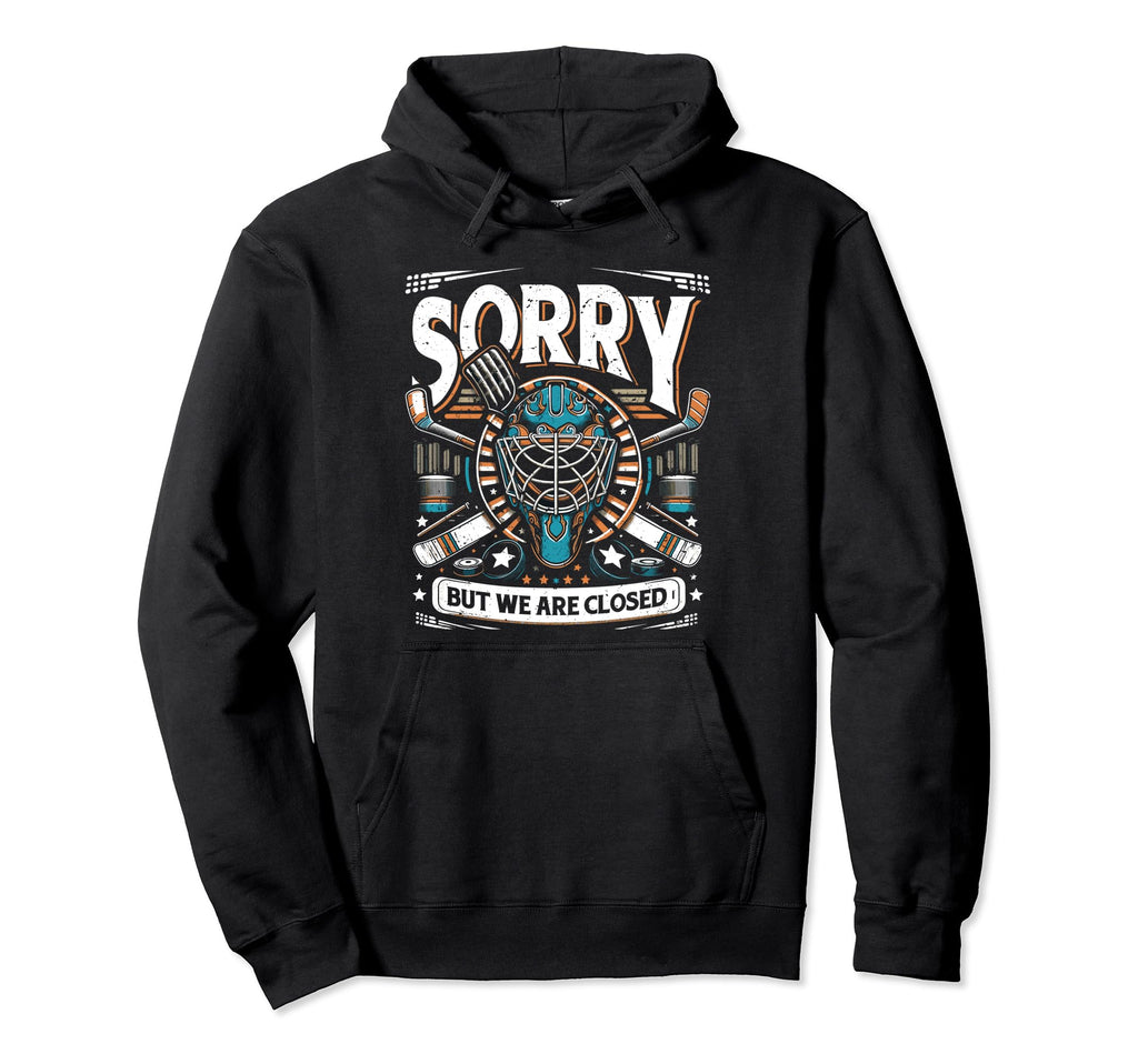 Ice Hockey Player Ice Hockey Goalie Hoodie - Fun Novelty Design for Adults