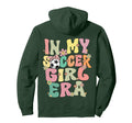 My Soccer Era Groovy Soccer Soccer Hoodie - Custom Art Print for Adults