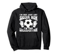 Womens Soccer Mom Goalie Goalkeeper Hoodie - Minimalist Print Men Women