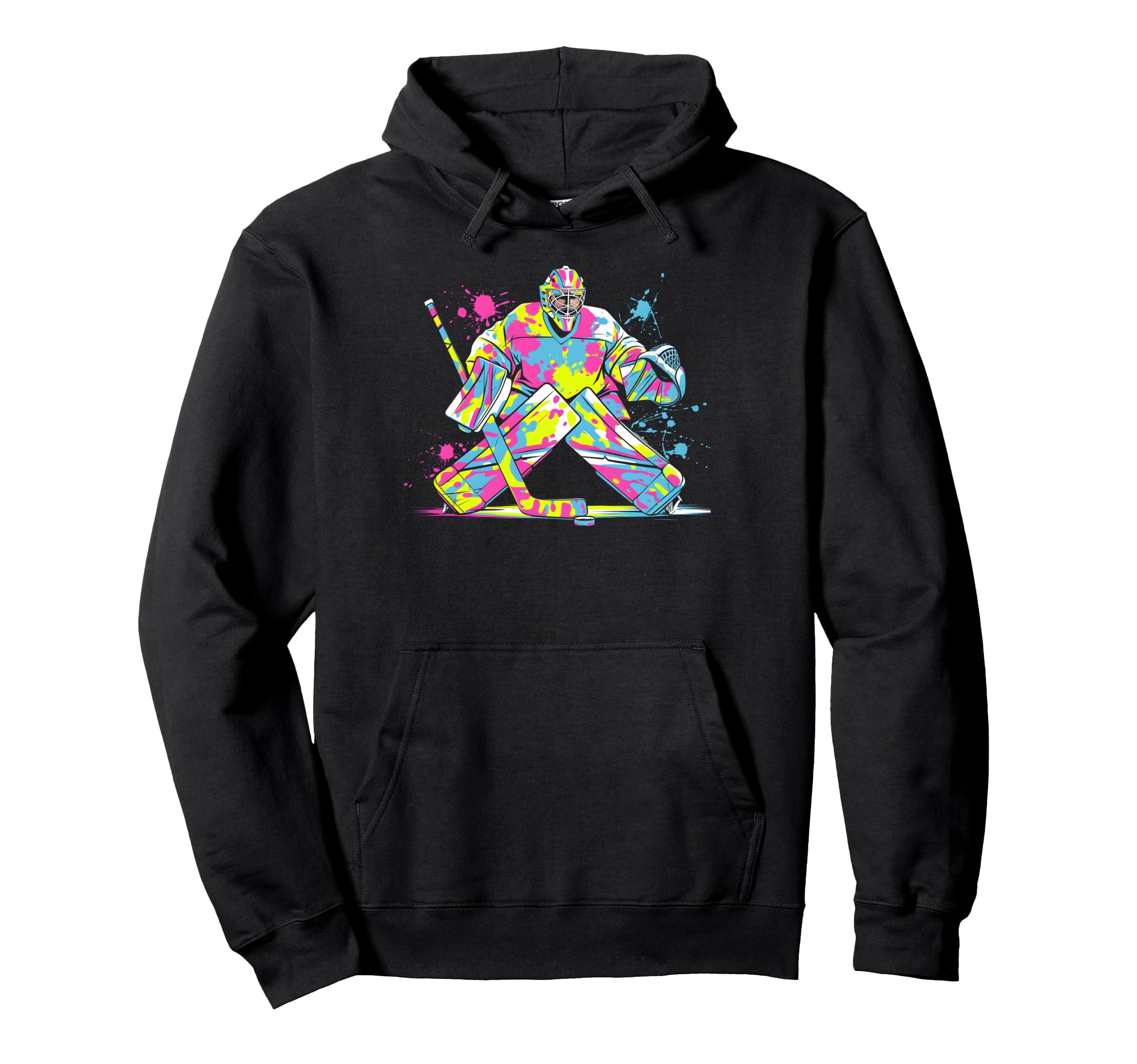 Hockey Goalie Ice Hockey Goalkeeper Hoodie - Novelty Apparel Men Women