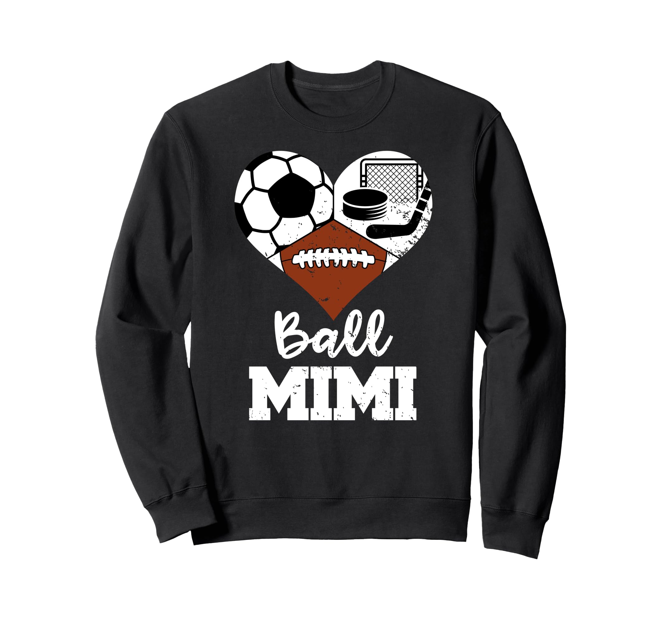Ball Mimi Funny Soccer Football Sweatshirt - Trendy Graphic Men Women
