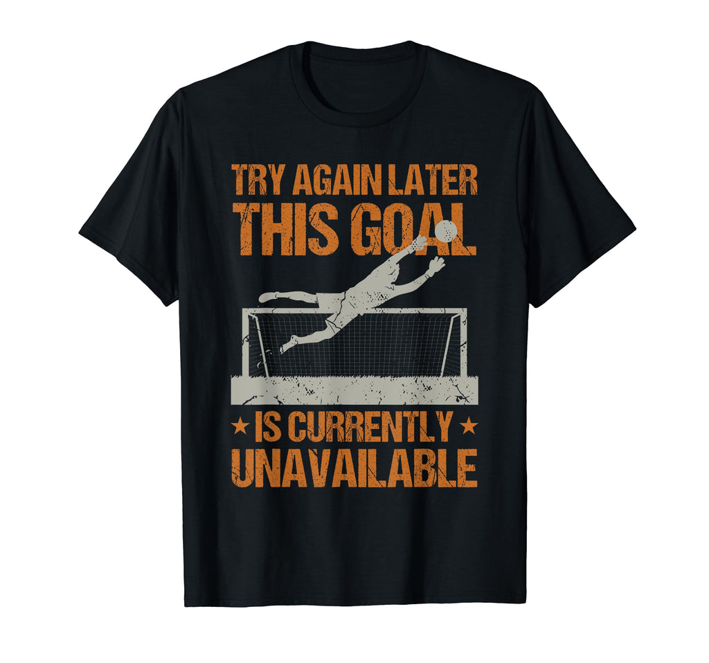 Goalkeeper Soccer Goalie Training Sport T-Shirt - Graphic Print Unisex