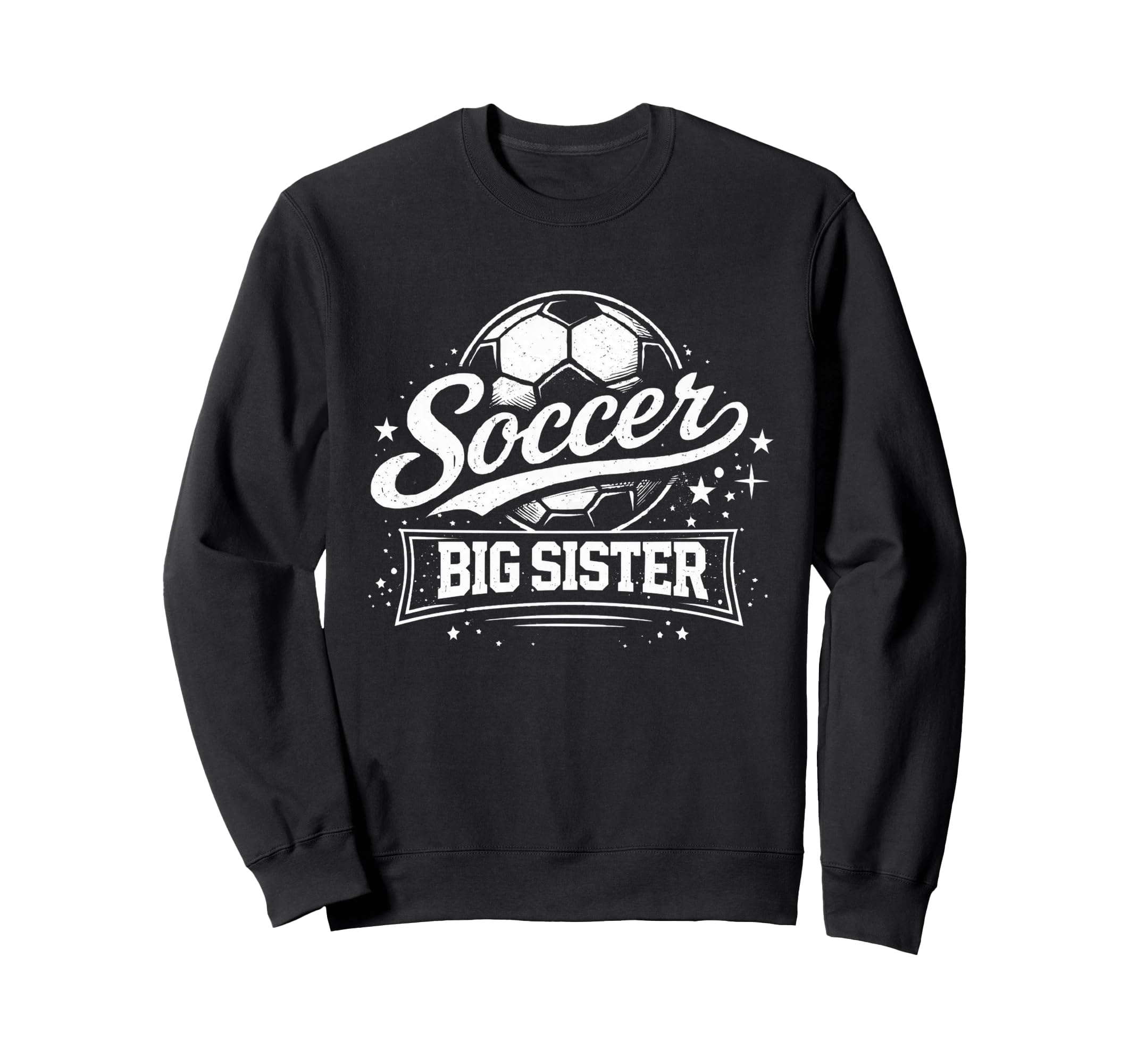 Soccer Big Sister Family Sweatshirt - Casual Everyday Wear for Adults