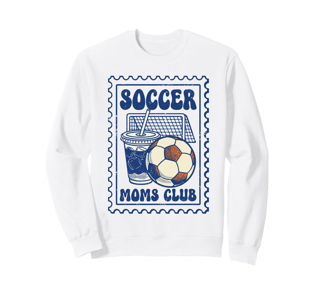 Soccer Moms Club Sweatshirt - Novelty Apparel Unisex