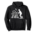 Lacrosse Keeper Funny Lacrosse Hoodie - Minimalist Print Men Women