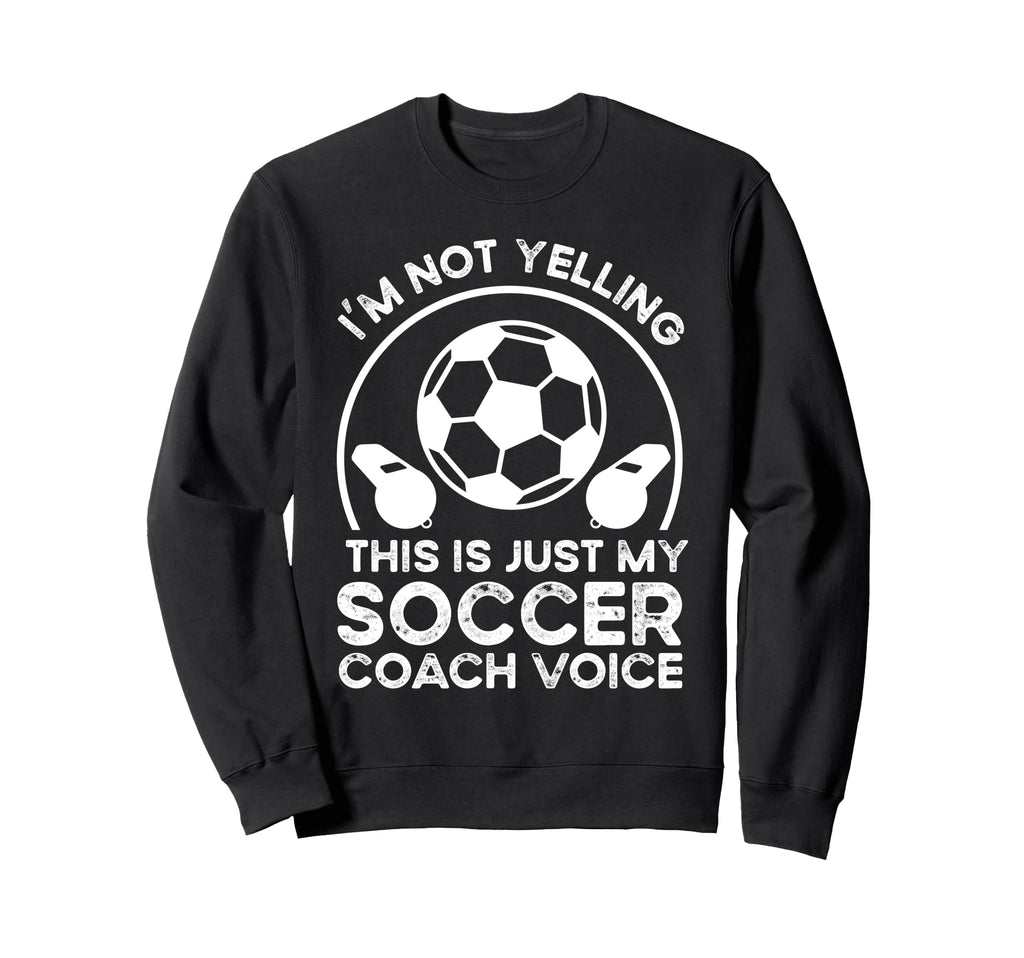 Soccer Coach Sweatshirt - Graphic Print Unisex
