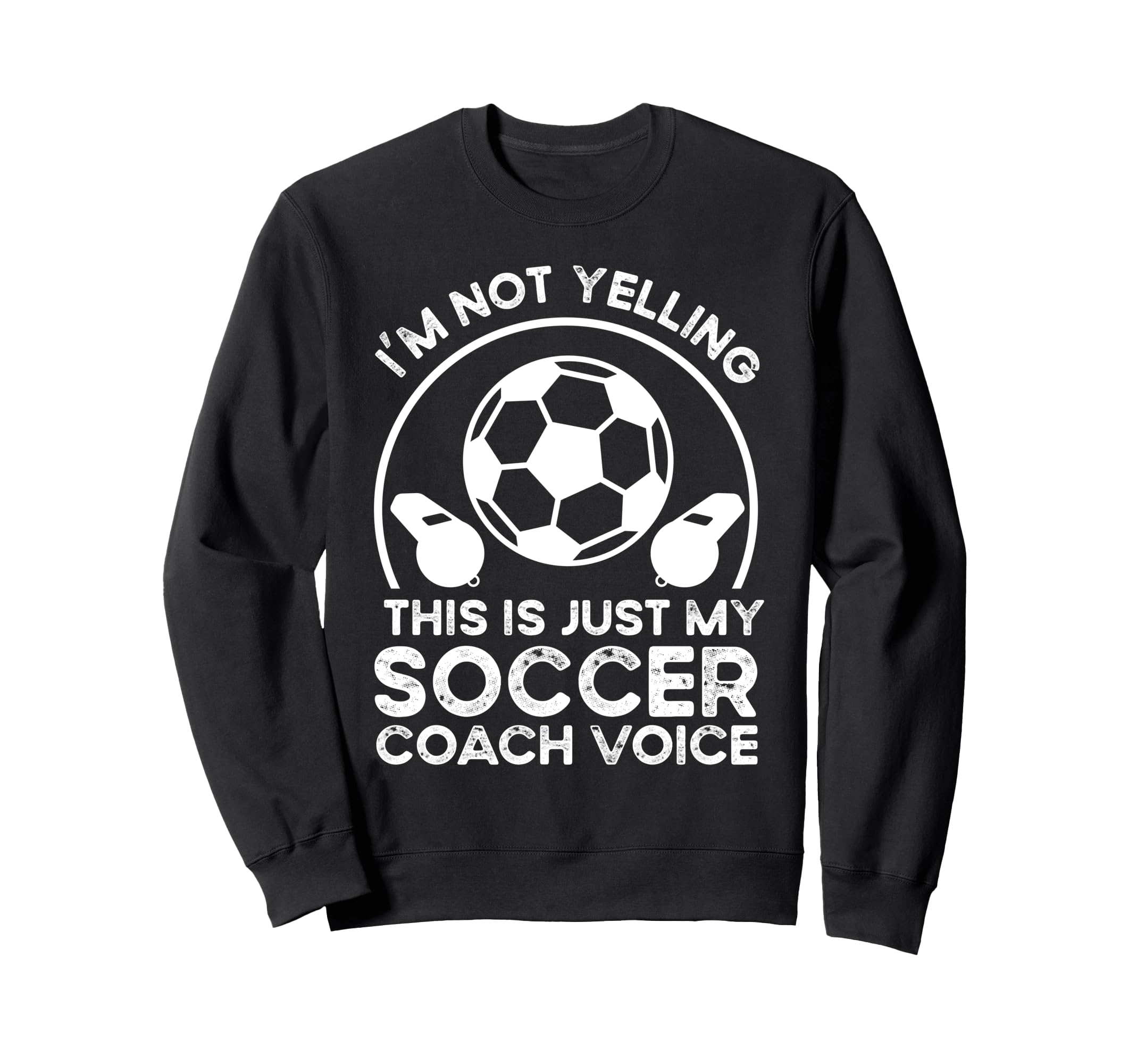 Soccer Coach Sweatshirt - Graphic Print Unisex