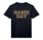 Game Day Leopard Animal Sports T-Shirt - Streetwear Style for Adults