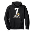 7 Soccer Birthday Gift Soccer Fan Sports Hoodie - Unique Graphic Unisex