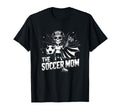 Soccer Mom Skeletton Halloween T-Shirt - Aesthetic Graphic for Adults