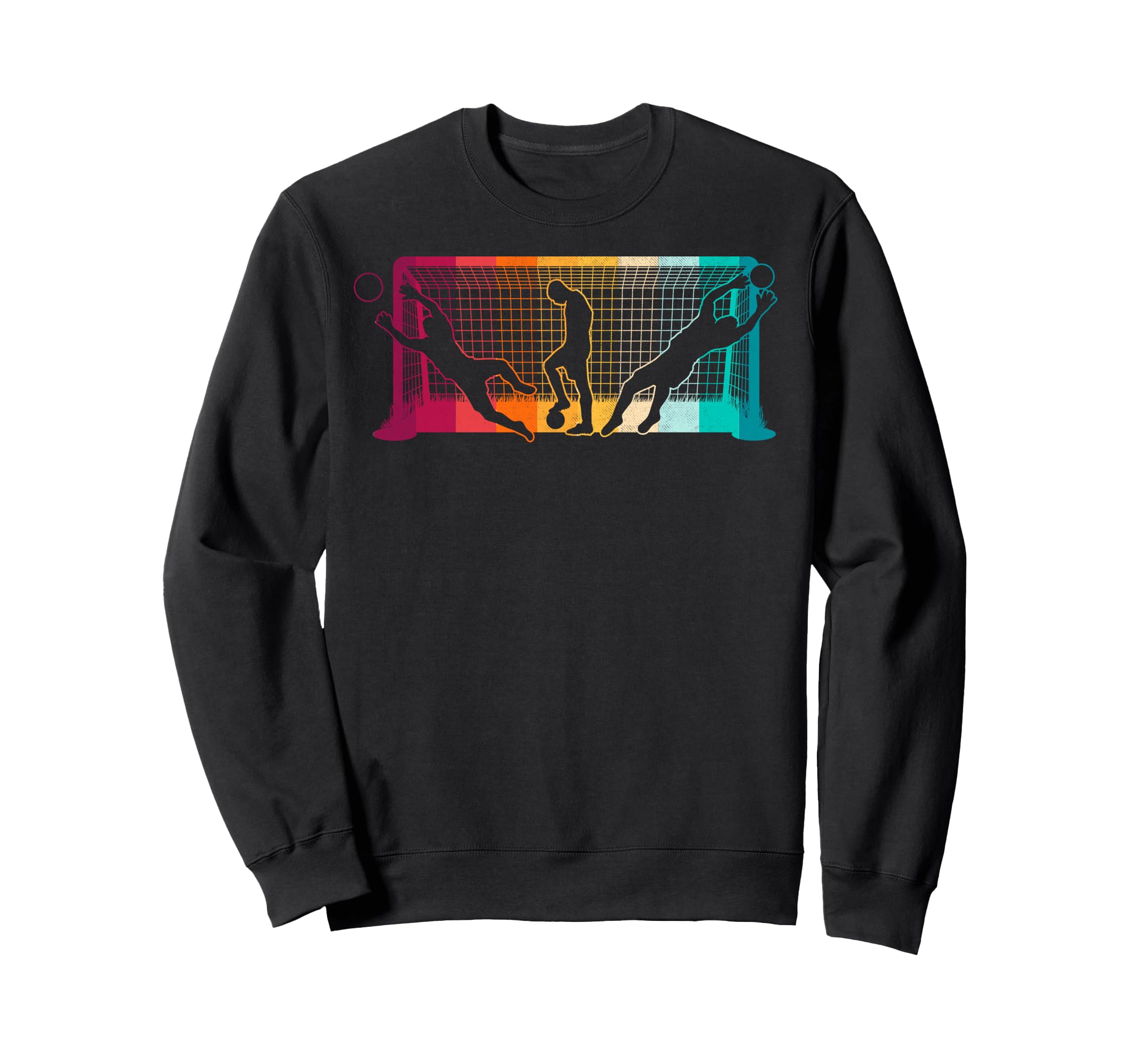 Soccer Goalie Player Fan Game Day Sweatshirt - Custom Art Print Men Women