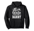 Favorite Ice Hockey Goalie Nanny Ice Hoodie - Custom Art Print for Adults